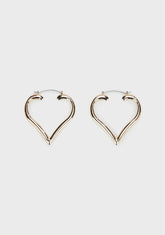 Open Heart Earrings