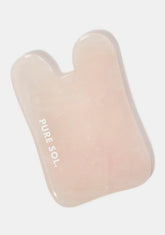 Rose Quartz Gua Sha U-Shaped Tool