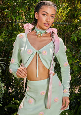 Courtyard Gossip Knit Cardigan