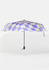 Magic Drizzle Days Checkered Umbrella