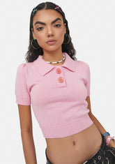 Miss Fortune Knit Polo Shirt
