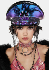 Violet March With Magic Captain Hat