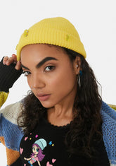 Lemon Sour Then Sweet Beanie