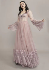 Lady Dance With Death Maxi Dress