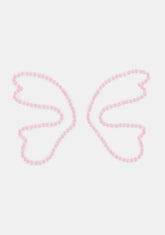 Pink Butterfly Rhinestone Face Gems