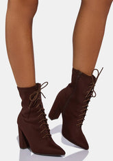 Umber Mesmerized State Suede Boots