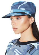 Sky Camouflage Fatigue Cap