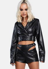 The Devil's Reject Cropped Blazer