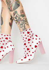 Feelin' Lovesick Sock Booties