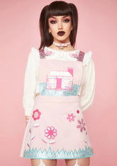 Hometown Glory Pinafore Dress