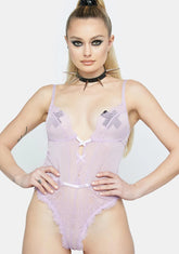 Delicate Like A Kiss Lace Teddy