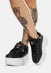 Black Disruptor 2 Wedge Sneakers