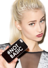 #Not Basic iPhone 5/5S Case