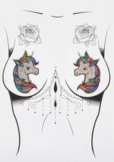 Sequin Unicorn Nifty Nipztix Pasties