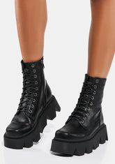 Mornings Matter Combat Boots