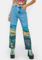 Throwback Wide Leg Jeans