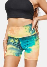 Lawson Tie Dye Biker Shorts