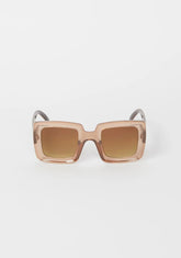 Taupe Having A Moment Oversized Sunglasses