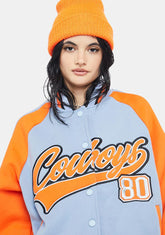 Cowboys Oversized Sweatshirt Jacket