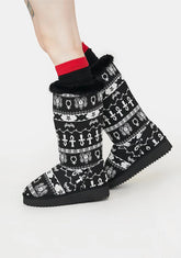 Made Of Mischief Slipper Boots