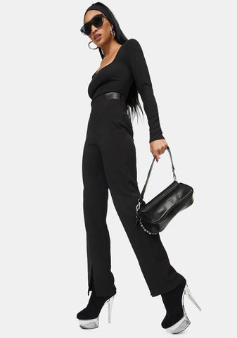 Ella Split Cuff Trousers