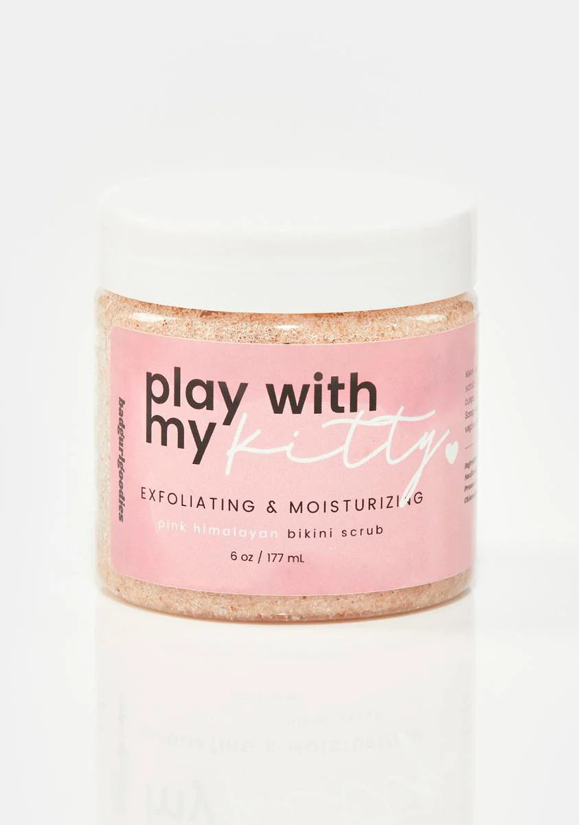 Play With My Kitty Bikini Scrub