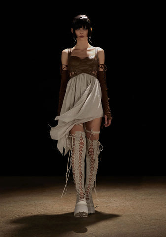 Tempo Handkerchief Corset Dress