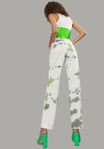 Splash Of Fun Tie Dye Denim Jeans