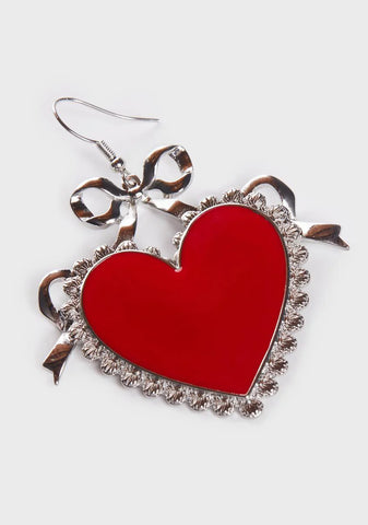 The Promise Heart Earrings