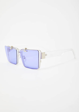 Topaz Don't Look Twice Flip Sunnies