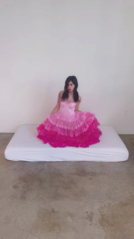 At The Altar Maxi Dress - Pink