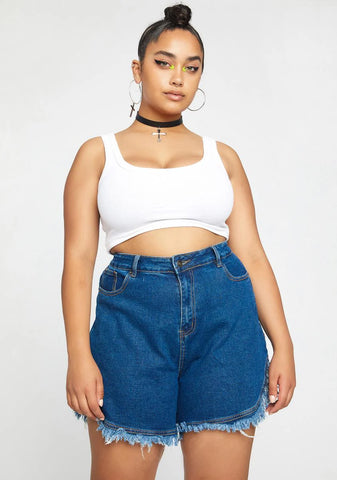 Babe Don't Come Knocking Denim Shorts