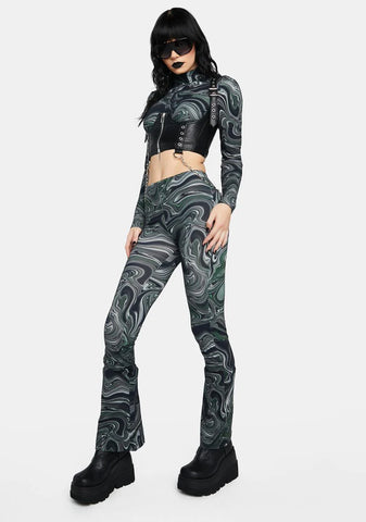Swamp Print Pants