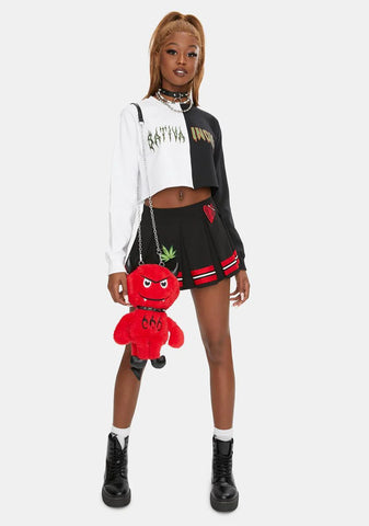 Day N Nite Cropped Sweatshirt