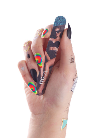 Working Vacation Nail Wraps