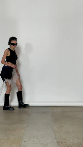 Charged Foldover Handkerchief Skirt