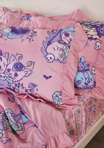 Creepin' Kitty Duvet Set