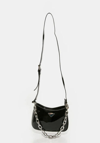 Onyx All The Way Up Shoulder Bag