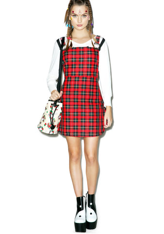 Teen Spirit Plaid Dress