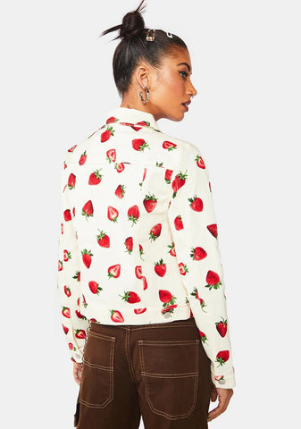 Strawberry Drill Jacket