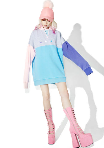 Panel Zip Sweatshirt