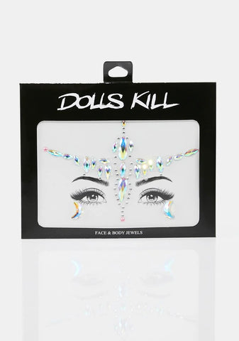 Extraterrestrial Telepathy Face Jewels