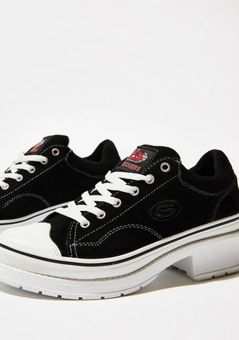 Black Softy Heartbeats Sneakers