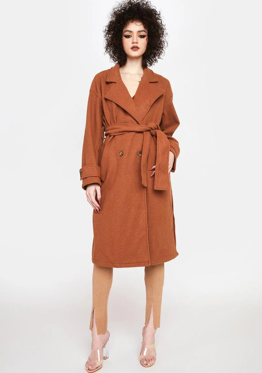 The Whole Truth Trench Coat