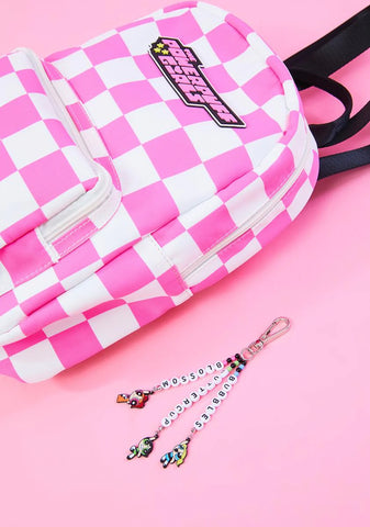 Iconic Trio Checkered Backpack