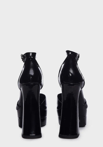 Tears Of Joy Platform Heels