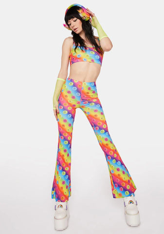 Never Been Happier Flare Pants