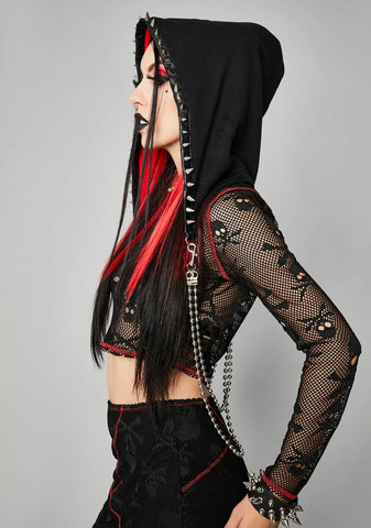 Evil Hiding Chaos Spike Hood