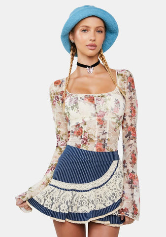 Vienna Waits Mini Skirt