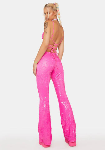 Sweet Infinity Dream Sequin Flares